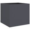 vidaXL Planters 2 pcs Anthracite 32x30x29 cm Steel