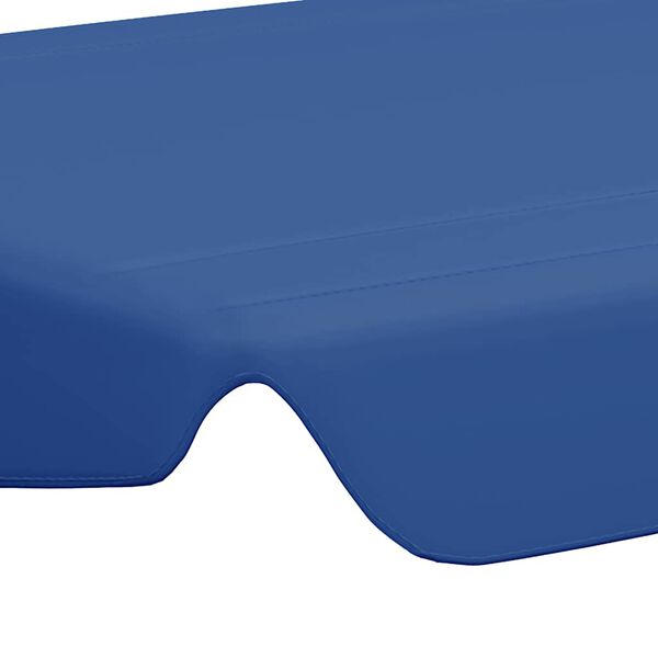 vidaXL Replacement Canopy for Garden Swing Blue 150/130x105/70 cm