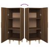 vidaXL Sideboard Brown Oak 34.5x34x90 cm Engineered Wood