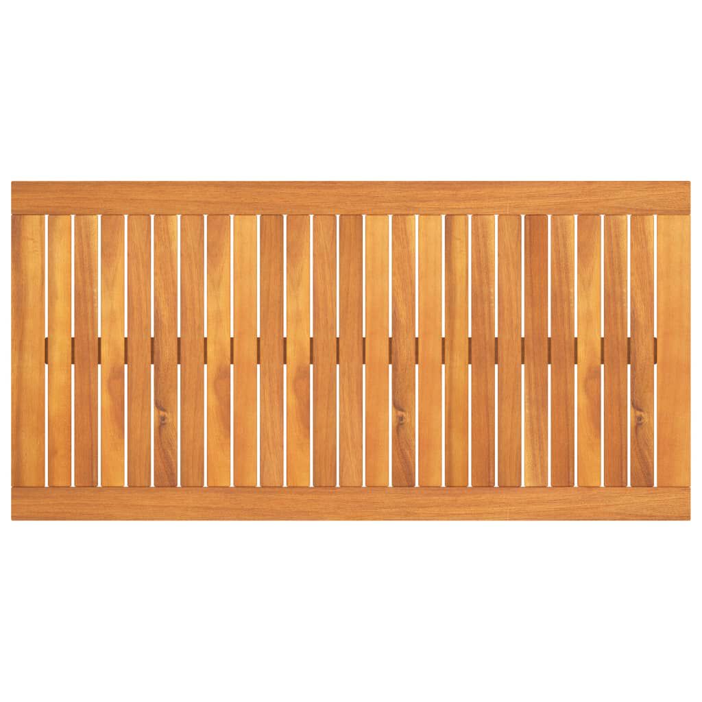 vidaXL Coffee Table 100x50x33 cm Solid Acacia Wood