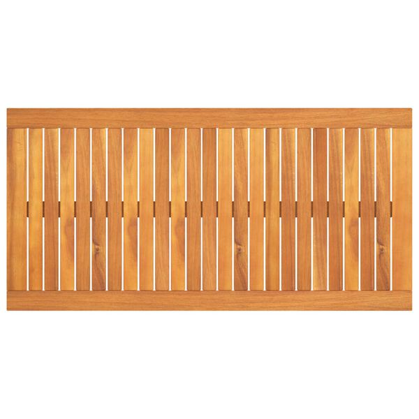 vidaXL Coffee Table 100x50x33 cm Solid Acacia Wood