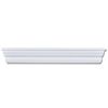 vidaXL Wall Shelves Aaliyah 2 pcs White