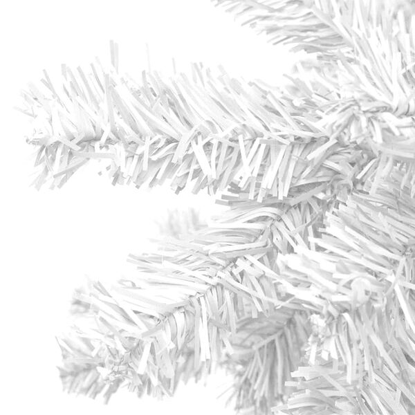 vidaXL Artificial Pre-lit Christmas Tree L 240 cm White