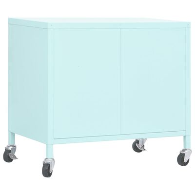 vidaXL Storage Cabinet Mint 60x35x56 cm Steel