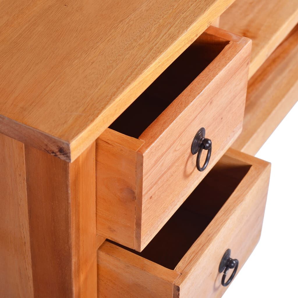 vidaXL TV Cabinet 100x40x45 cm Solid Mahogany Wood