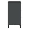 vidaXL Sideboard VIKEN Anthracite Grey 80x40x80 cm Engineered Wood