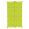 vidaXL Garden Bench Cushion Bright Green 180x(50+50)x7cm Oxford Fabric