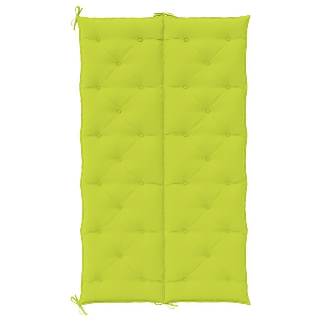 vidaXL Garden Bench Cushion Bright Green 180x(50+50)x7cm Oxford Fabric