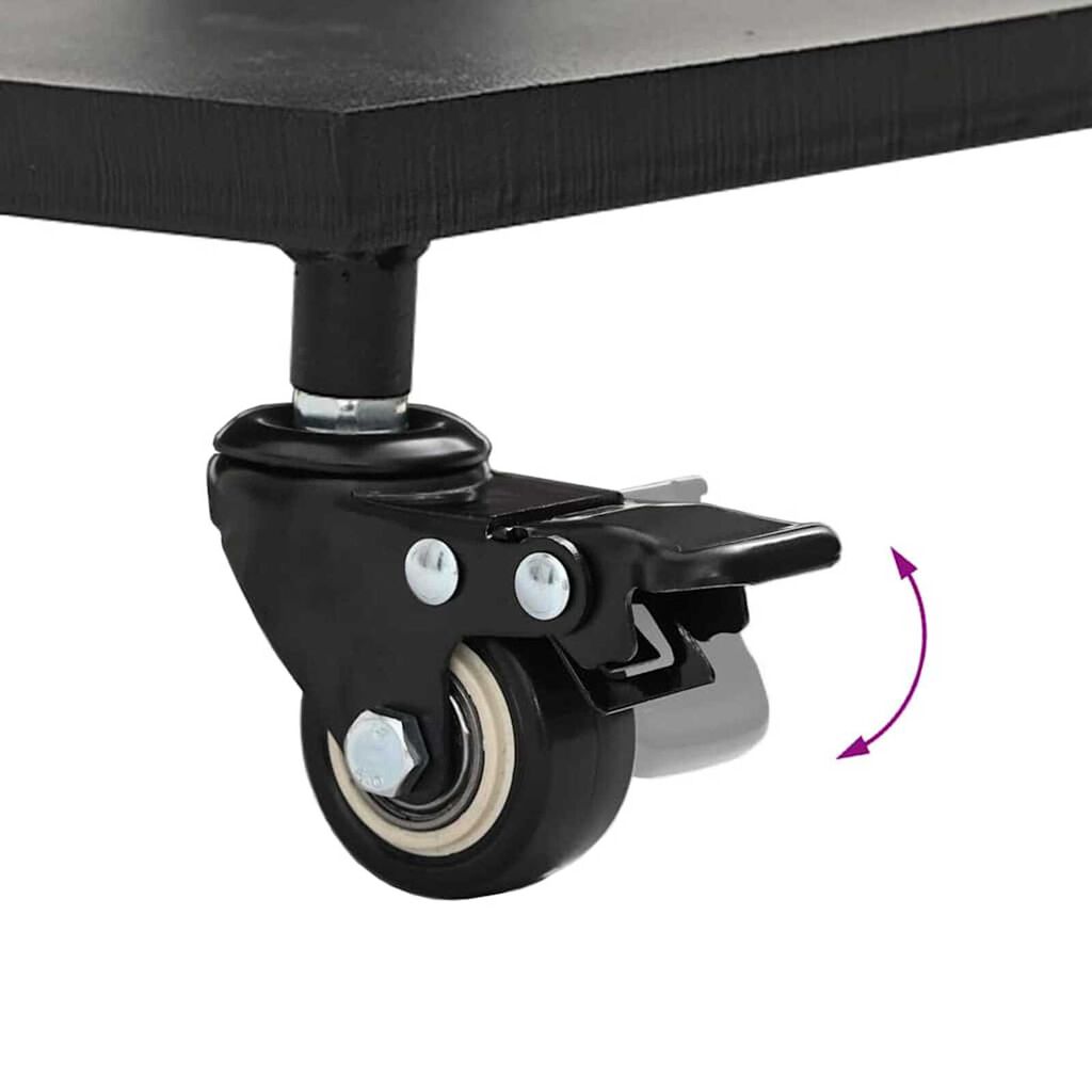 vidaXL Outdoor Umbrella Bases Black 45 x 45 x 31.5 cm Steel