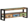 vidaXL TV Cabinet 120x30x45 cm Solid Wood Reclaimed