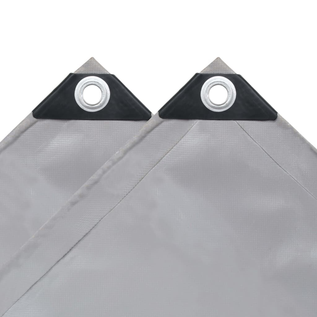 vidaXL Tarpaulin 650 g/m² 2x3 m Grey