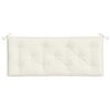 vidaXL Garden Bench Cushion Melange Cream 120x50x7 cm Fabric