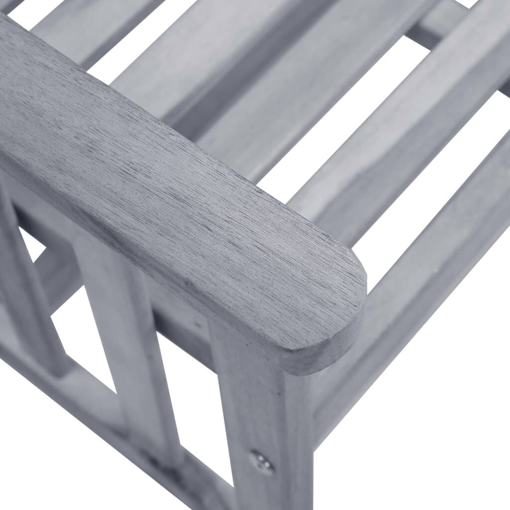vidaXL Garden Chairs with Tea Table 159x61x92 cm Solid Acacia Wood
