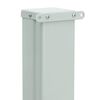 vidaXL Patio Retractable Side Awning 120x500 cm Grey