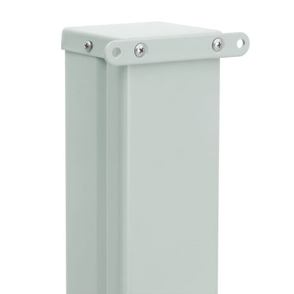 vidaXL Patio Retractable Side Awning 120x500 cm Grey