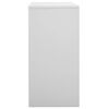 vidaXL Locker Cabinet Light Grey 90x45x92.5 cm Steel