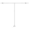 vidaXL Freestanding Manual Retractable Awning 400x300 cm Blue/White