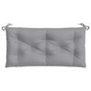 vidaXL Garden Bench Cushions 2pcs Grey 100x50x7 cm Oxford Fabric