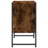 vidaXL Bathroom Sink Cabinet Smoked Oak 60x33x60 cm Engineered Wood