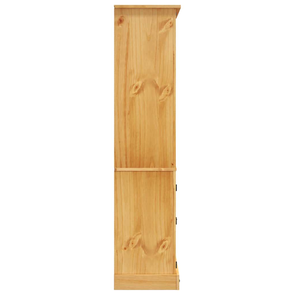 vidaXL Cupboard Mexican Pine Corona Range 80x40x170 cm