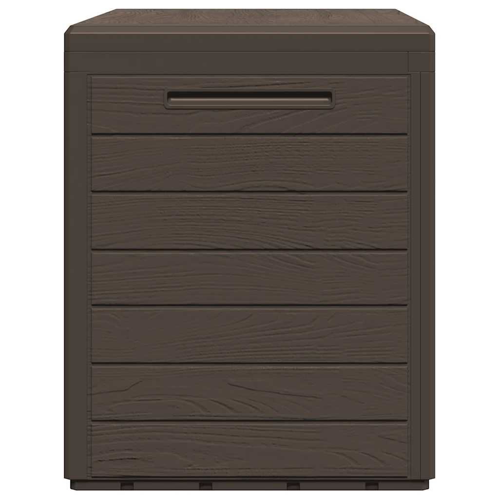 vidaXL Garden Storage Box Brown 78x44x55 cm