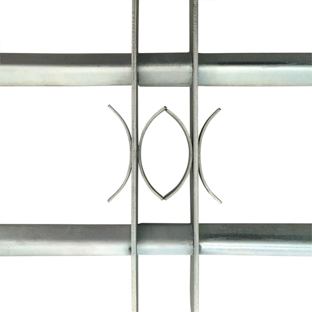 vidaXL Adjustable Security Grilles for Windows 2 pcs 700-1050 mm