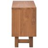 vidaXL TV Cabinet 80x30x50 cm Solid Teak Wood