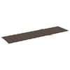 vidaXL Sun Lounger with Taupe Cushion Solid Teak Wood