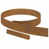 vidaXL Garden Lawn Edging Rusty 450 x 10 cm Weathering steel