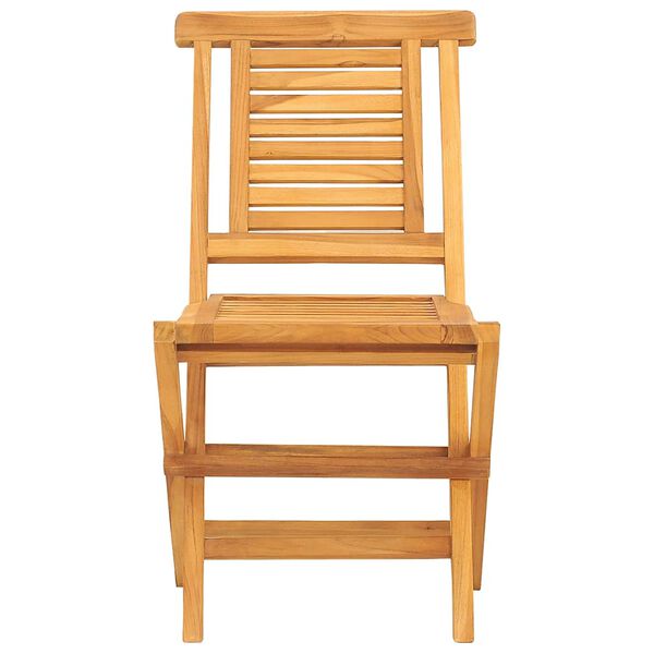 vidaXL Folding Garden Chairs 6 pcs 47x63x90 cm Solid Wood Teak