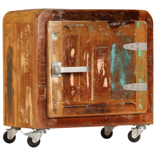 vidaXL Bedside Cabinet 50x30x50 cm Solid Reclaimed Wood