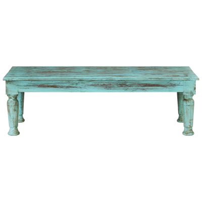 vidaXL Coffee Table 110x50x34 cm Solid Wood Reclaimed