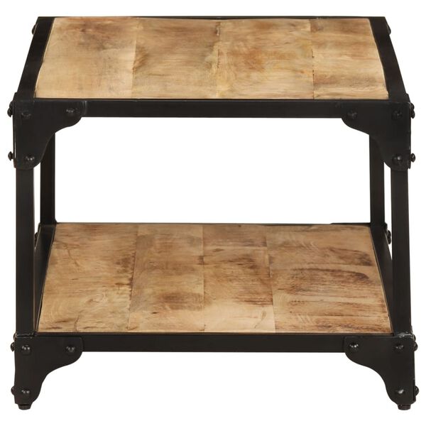 vidaXL Coffee Table 90x45x35 cm Solid Rough Mango Wood