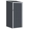 vidaXL Garden Shed Anthracite 87x98x159 cm Galvanised Steel