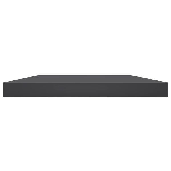 vidaXL Bookshelf Boards 4 pcs Grey 60x10x1.5 cm Engineered Wood