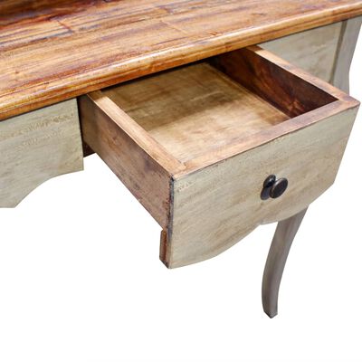 vidaXL Writing Desk Solid Reclaimed Wood 80x40x92 cm