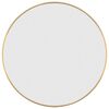 vidaXL Wall Mirror Gold &Oslash; 50 cm Round