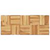 vidaXL Decking Tiles 20 pcs 30x30 cm Solid Wood Teak Vertical Pattern