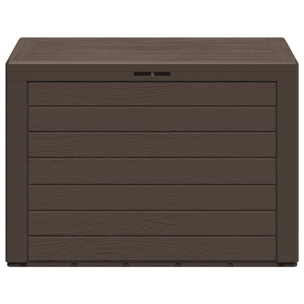 vidaXL Garden Storage Box Brown 78x44x55 cm