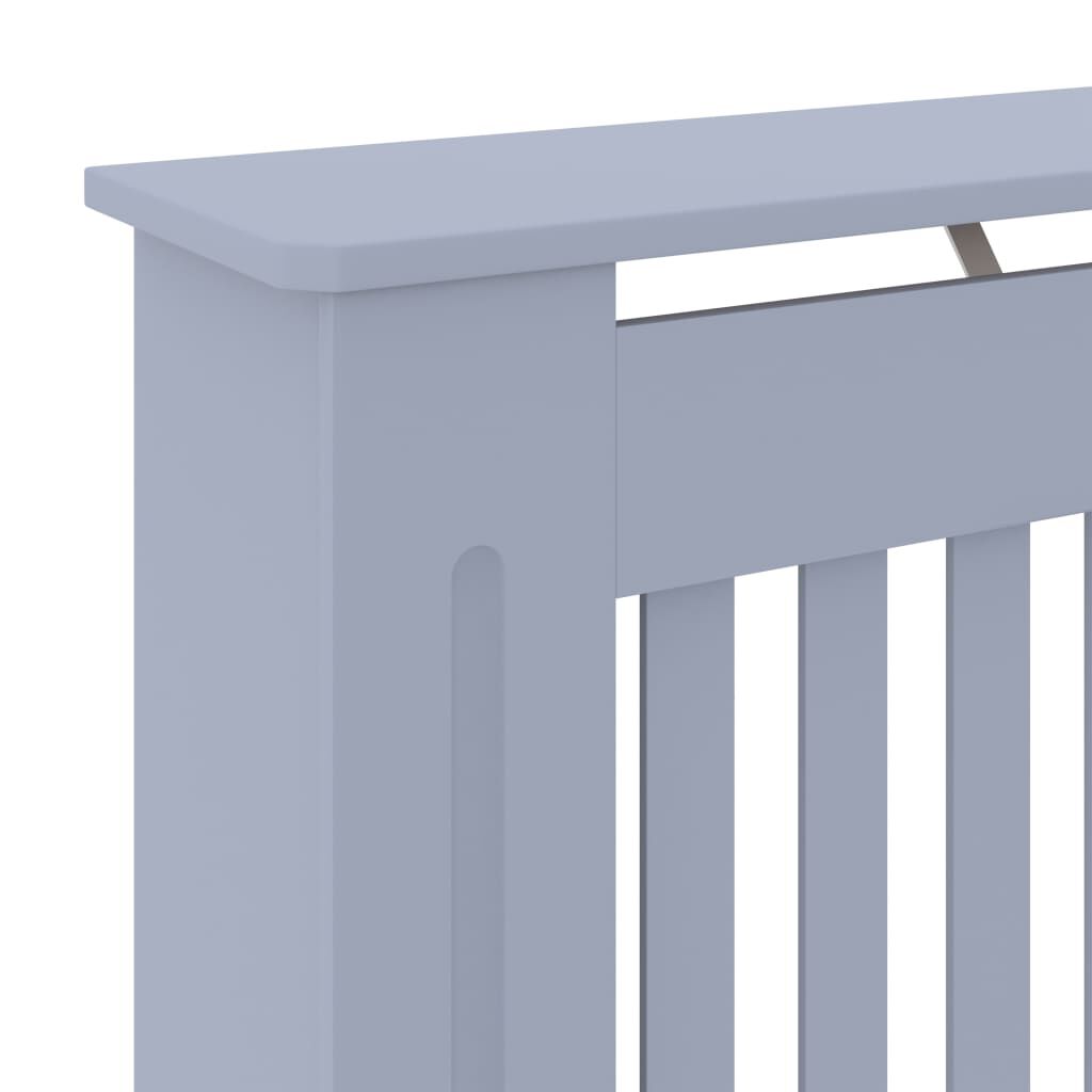 vidaXL MDF Radiator Cover Grey 78 cm