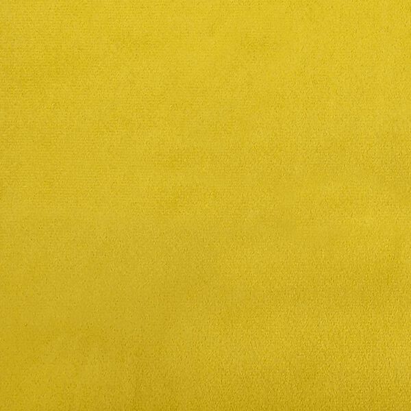 vidaXL Relaxing Chair Mustard Yellow Velvet