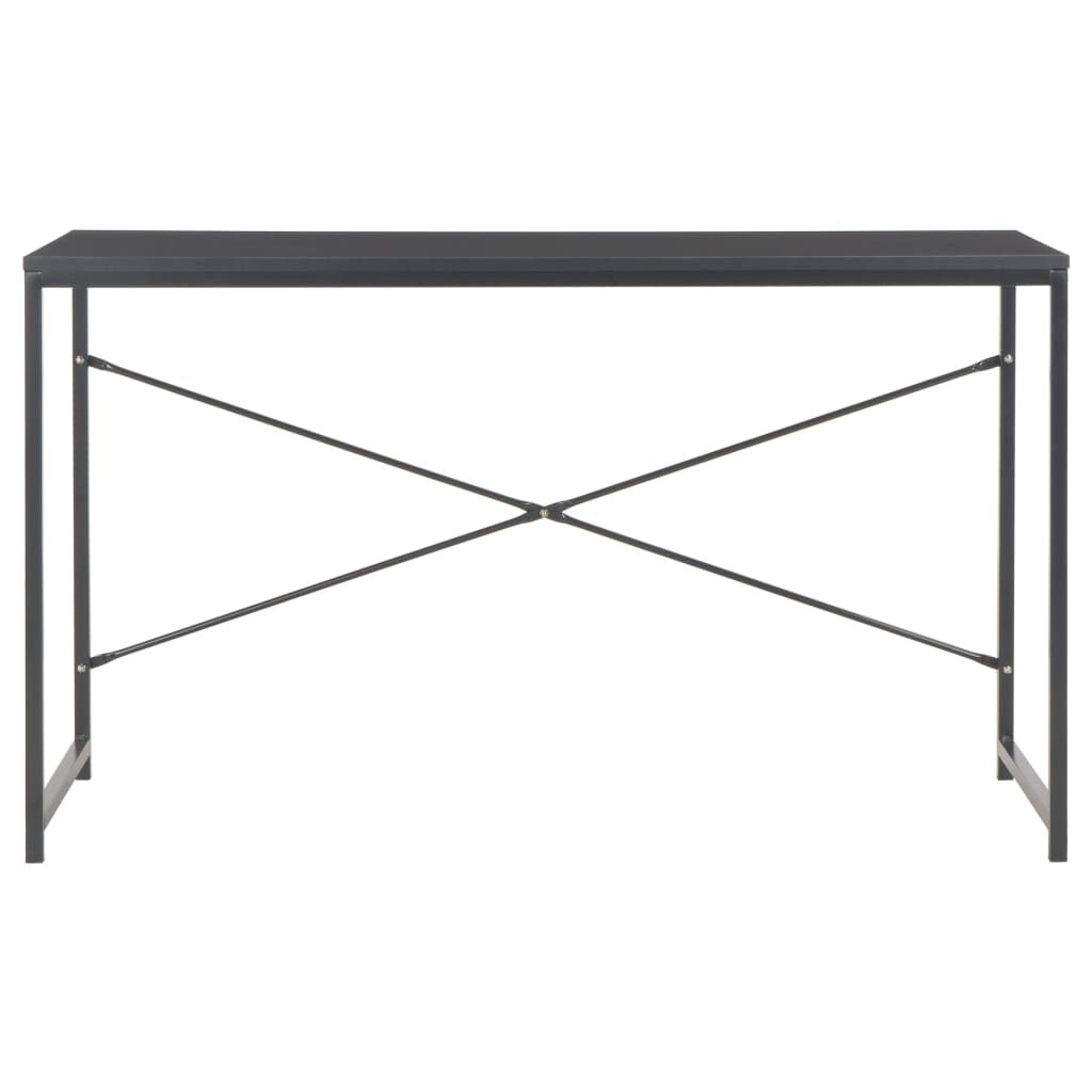 vidaXL Computer Desk Black 120x60x70 cm
