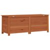 vidaXL Outdoor Cushion Box Brown 150x50x56 cm Solid Wood Fir