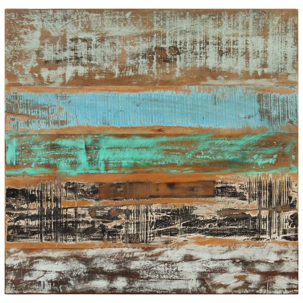 vidaXL Dining Table 82x80x76 cm Solid Reclaimed Wood