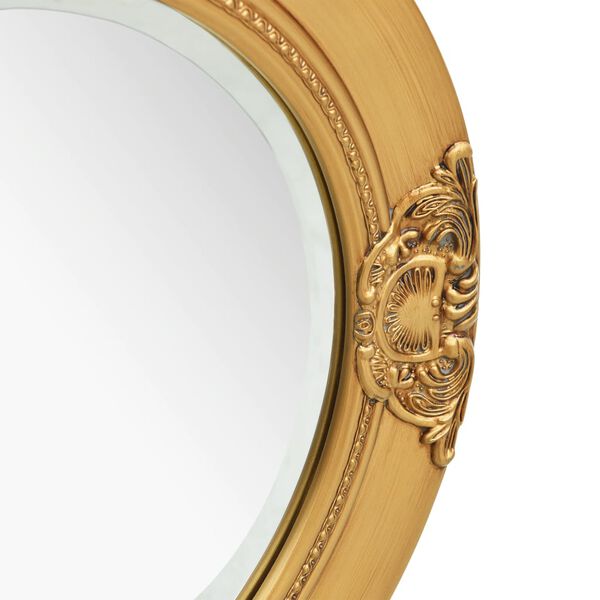 vidaXL Wall Mirror Baroque Style 50 cm Gold