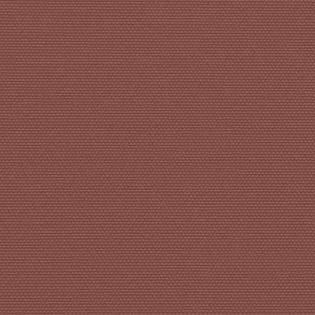 vidaXL Retractable Side Awning Brown 160x600 cm