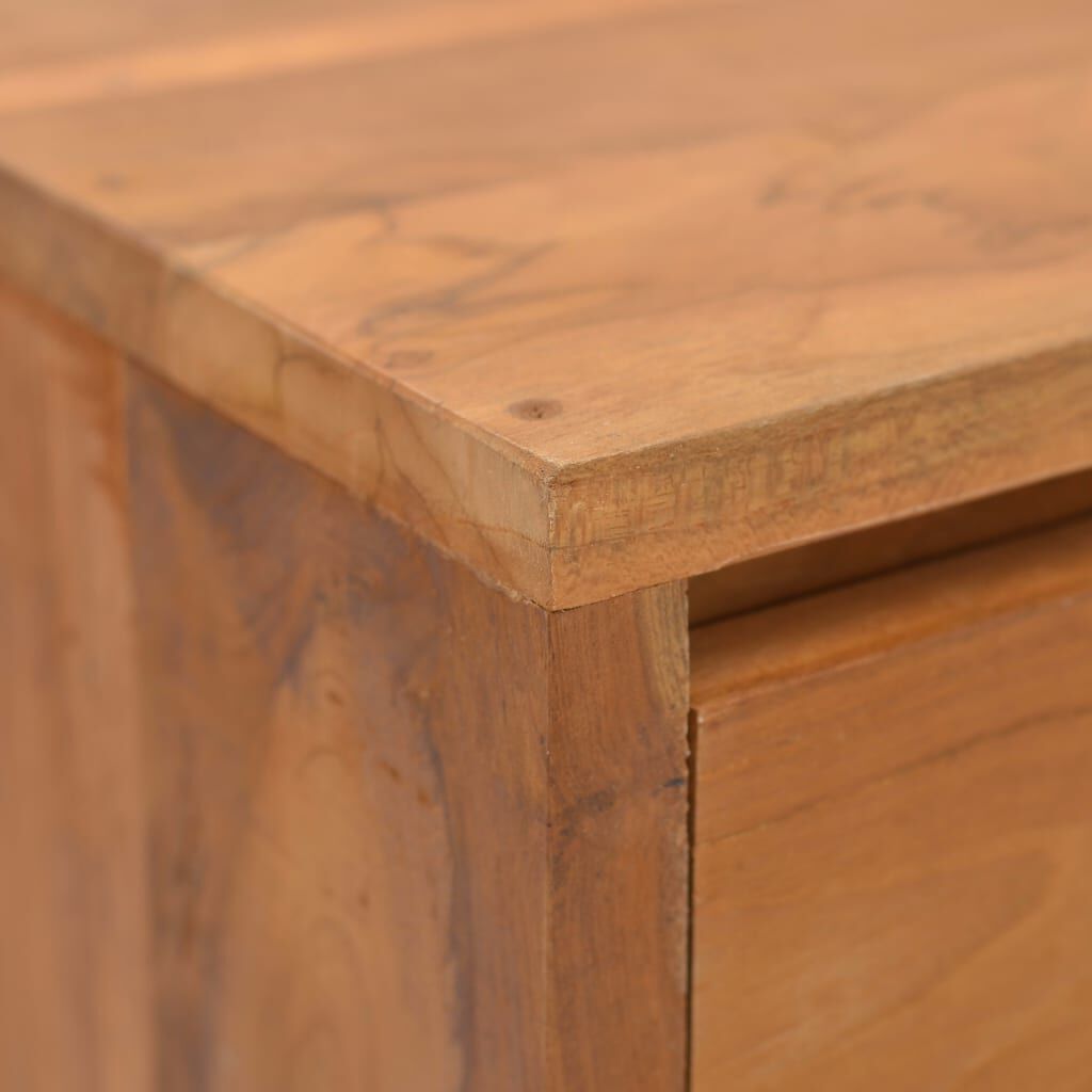vidaXL Bedside Cabinet 20x35x50 cm Solid Teak Wood