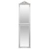 vidaXL Free-Standing Mirror Silver 40x160 cm