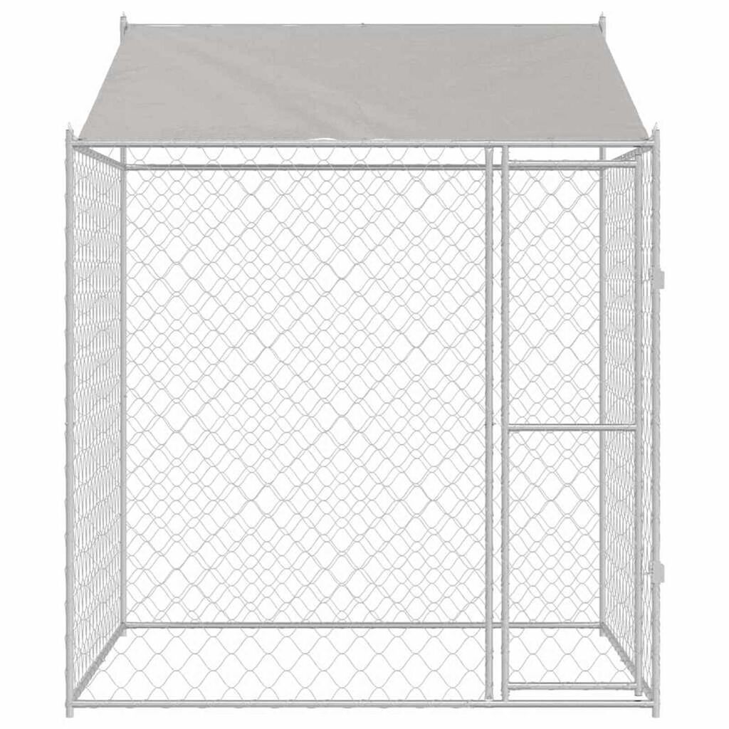vidaXL Dog Cage 200 x 200 x 258 cm Steel and PE
