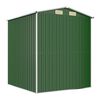 vidaXL Garden Shed Green 192x191x223 cm Galvanised Steel
